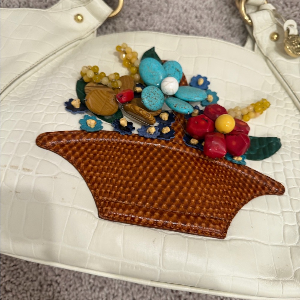 Brahmin Jeweled Medium size Purse - Picture 2 of 12